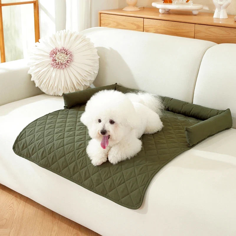 Washable Dog Bed Blanket Mat Sofa Couch Cover Pet Pad