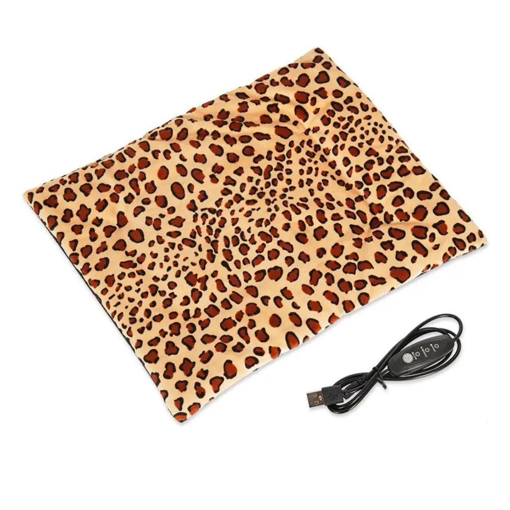 Soft Pet Heating Pad Electric Blanket Dog and Cat Bed