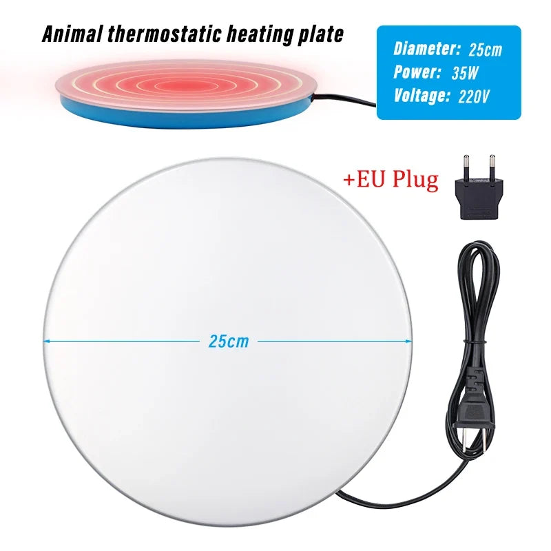 Poultry Pet Animals Chicken Drinking Heating Water Heater – 2 Colors