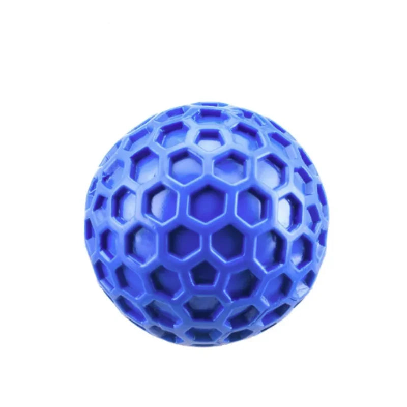 Dog Toys Bite Resistant Interactive Throwing Sound Honeycomb – 4 Colors