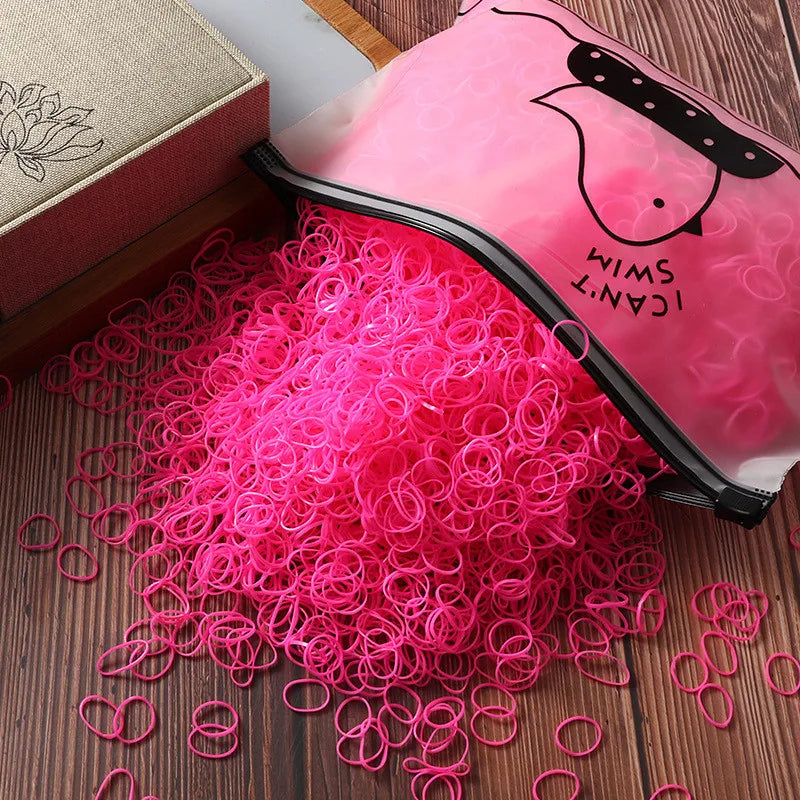 300PcsColourful Cat Dog Rubber Band Elastic - MyPetDollar.com