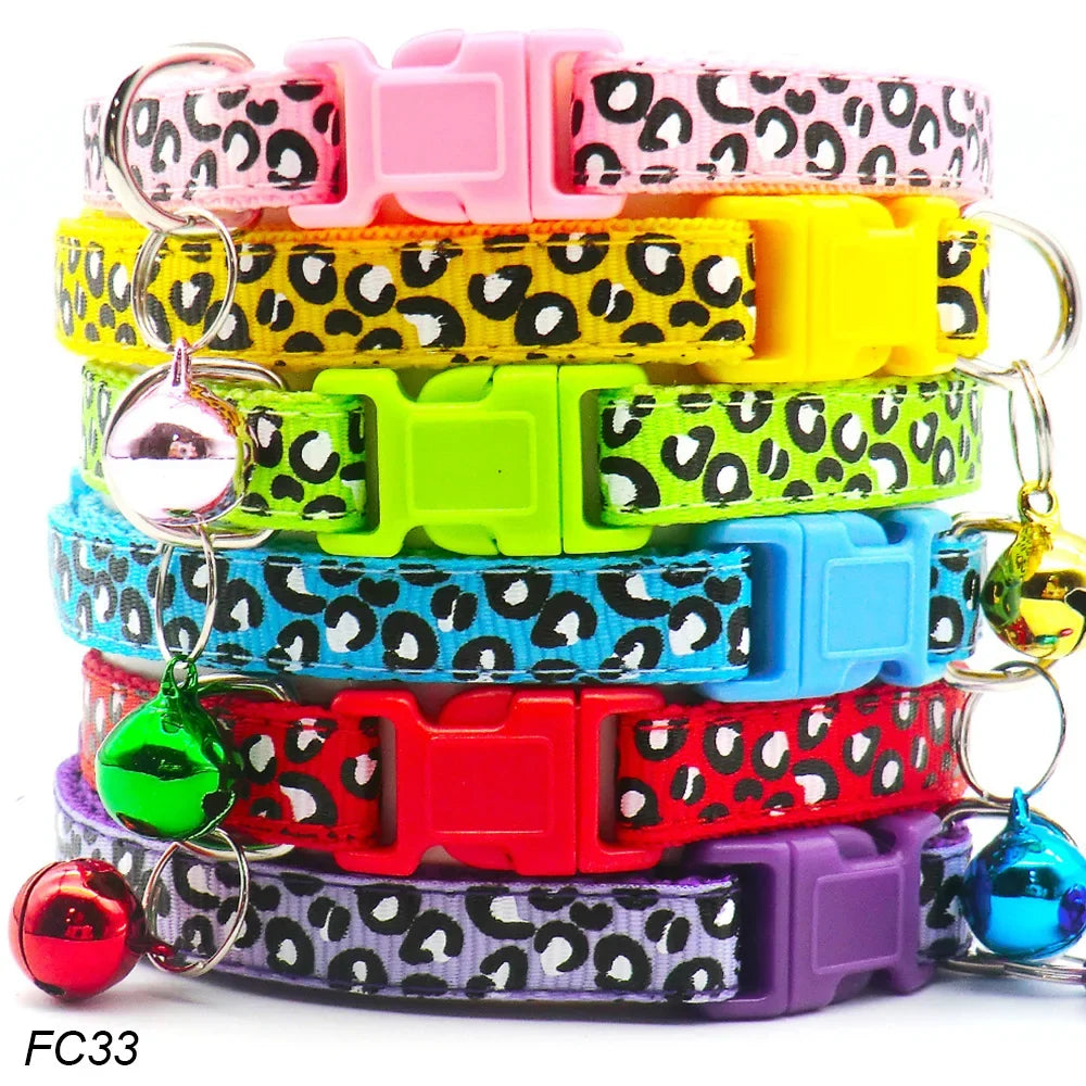 100Pcs Dog Collar With Bells Adjustable - MyPetDollar.com