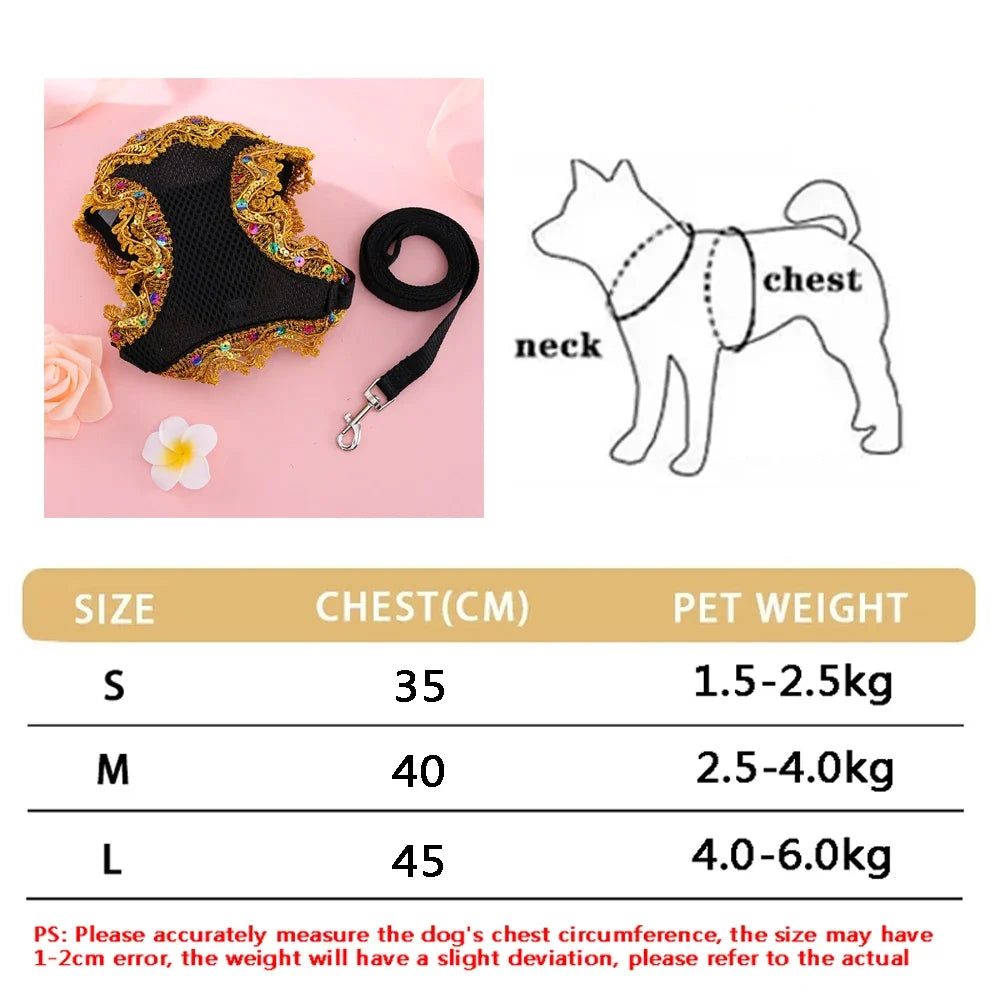 New Breathable Cute Cat Harness Set - MyPetDollar.com