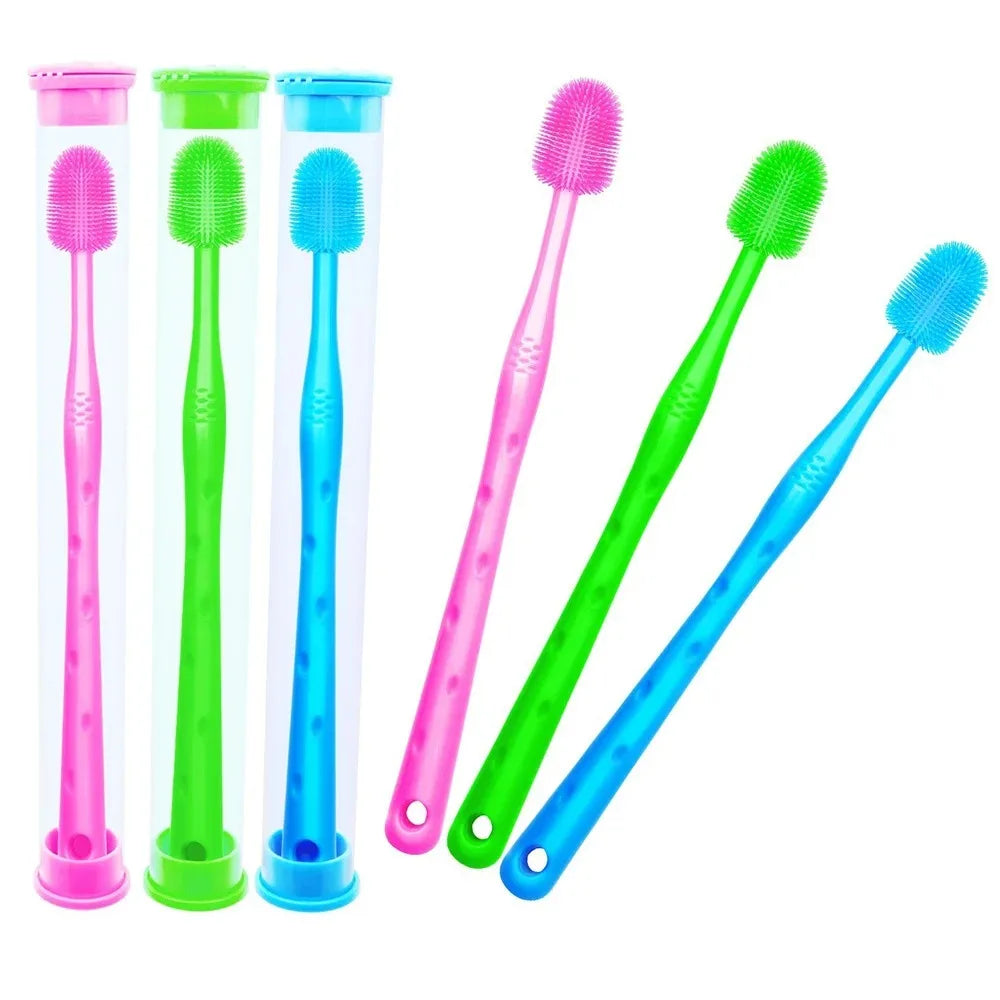 360° Silicone Pet Toothbrush Soft Dog Cat - MyPetDollar.com