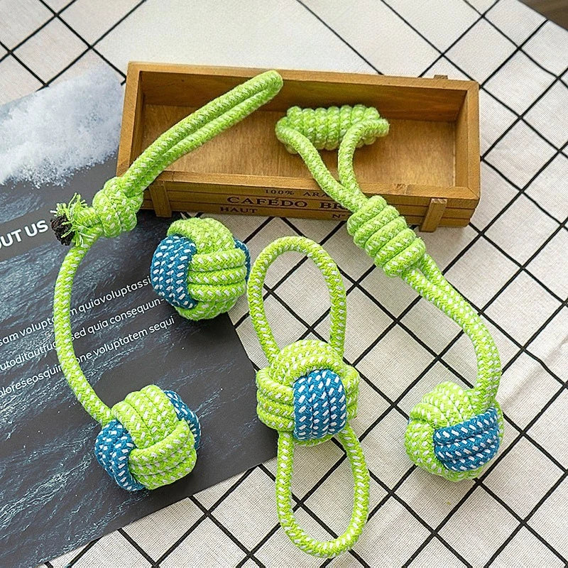 Dog Plaything Rope Ball, Interactive
