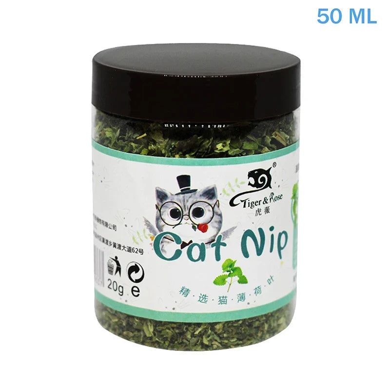 Organic 100% Natural Catnip Cattle Grass Mint Taste – 2 Colors