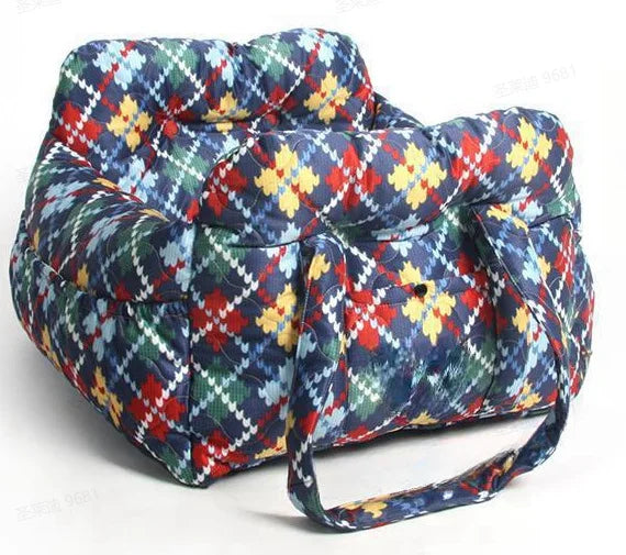 Dog Car Seat with Safety Belt - Non-Slip Pet - MyPetDollar.com