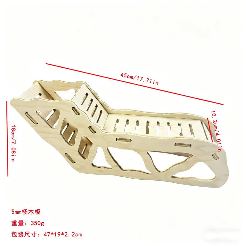 Hamster Tunnel Hideout Climbing Ladder for Small Pets