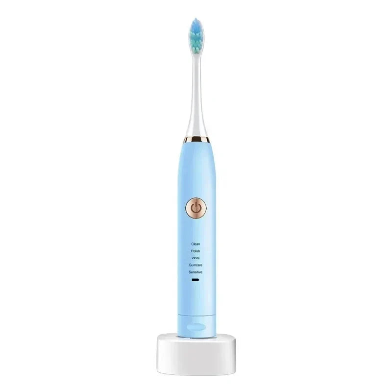 Pet Electric Toothbrush Dog & Cat Teeth Cleaning Tool USB – 4 Colors