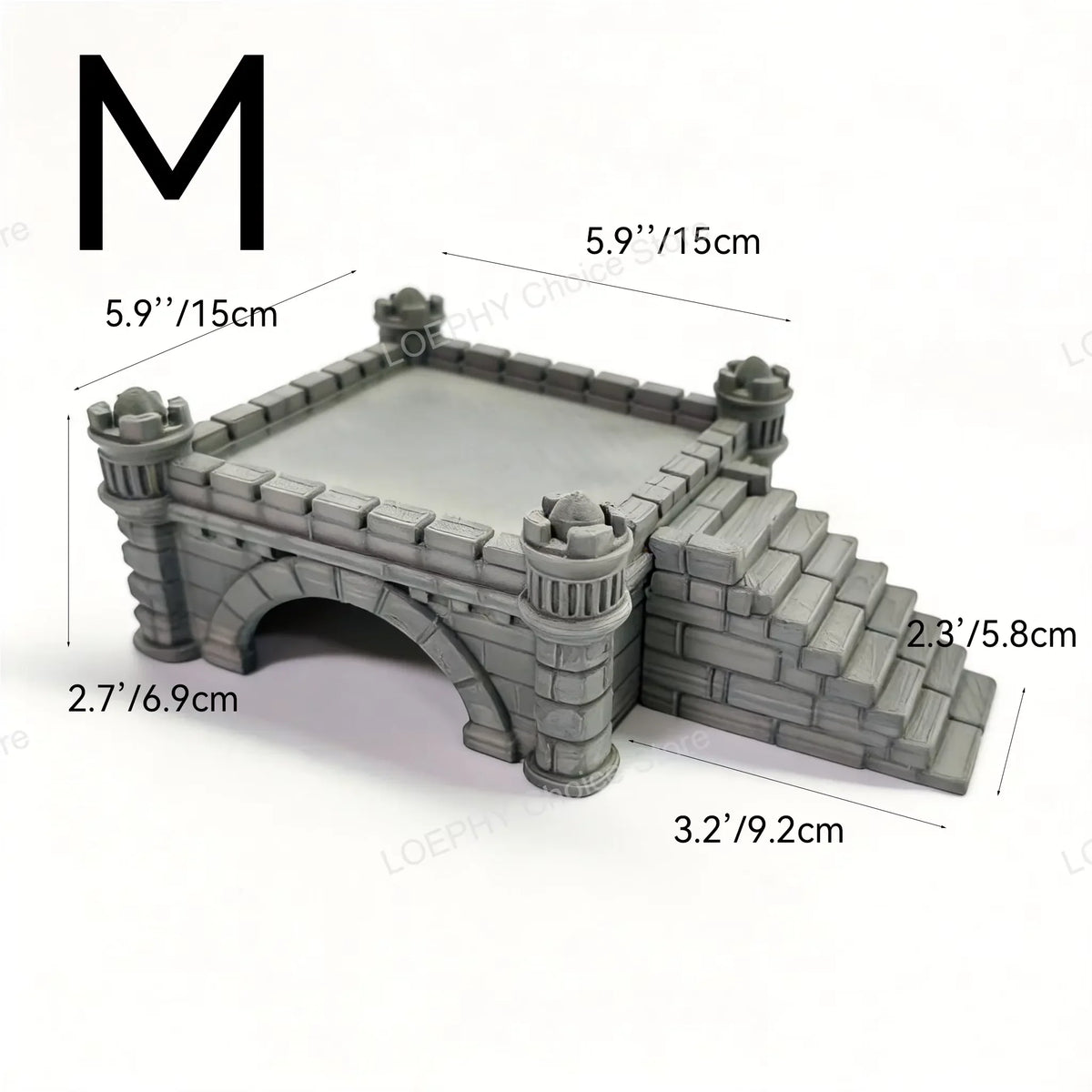 Castle Reptile Hide Cave with Stairs – 3 Colors
