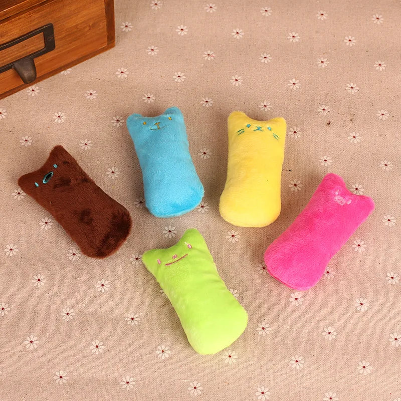 Pet toy with expression, thumb plush mint - MyPetDollar.com