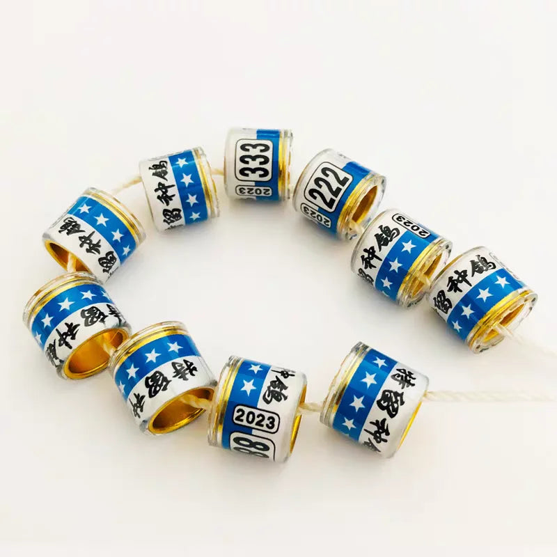8mm 2026 Pigeon Rings Customized Bird Pigeon - MyPetDollar.com