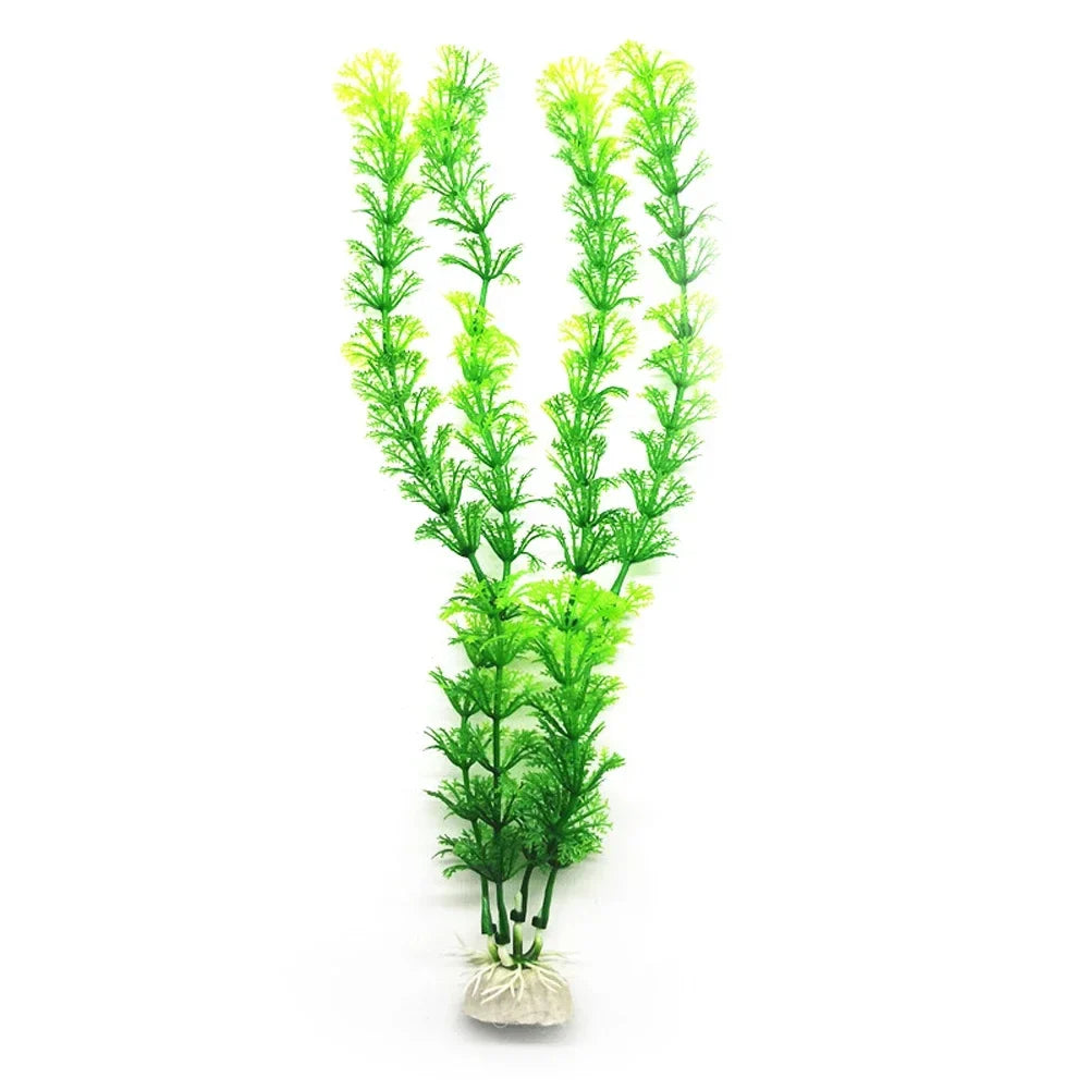 10-30cm Artificial Aquarium Plant Decoration – 9 Colors