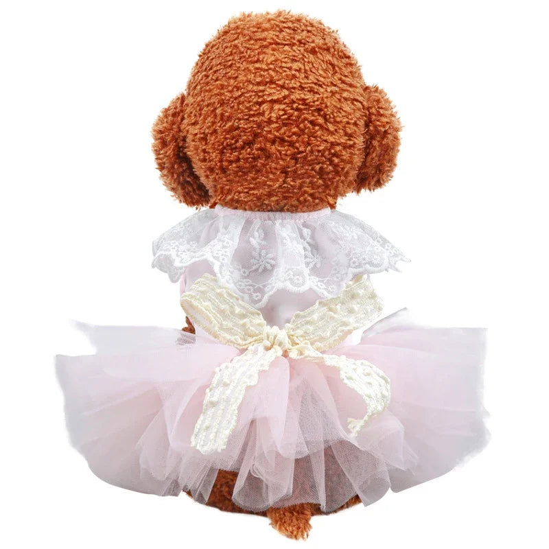 Summer Dog Dress Puppy Cat Pet Dresses Skirt - MyPetDollar.com