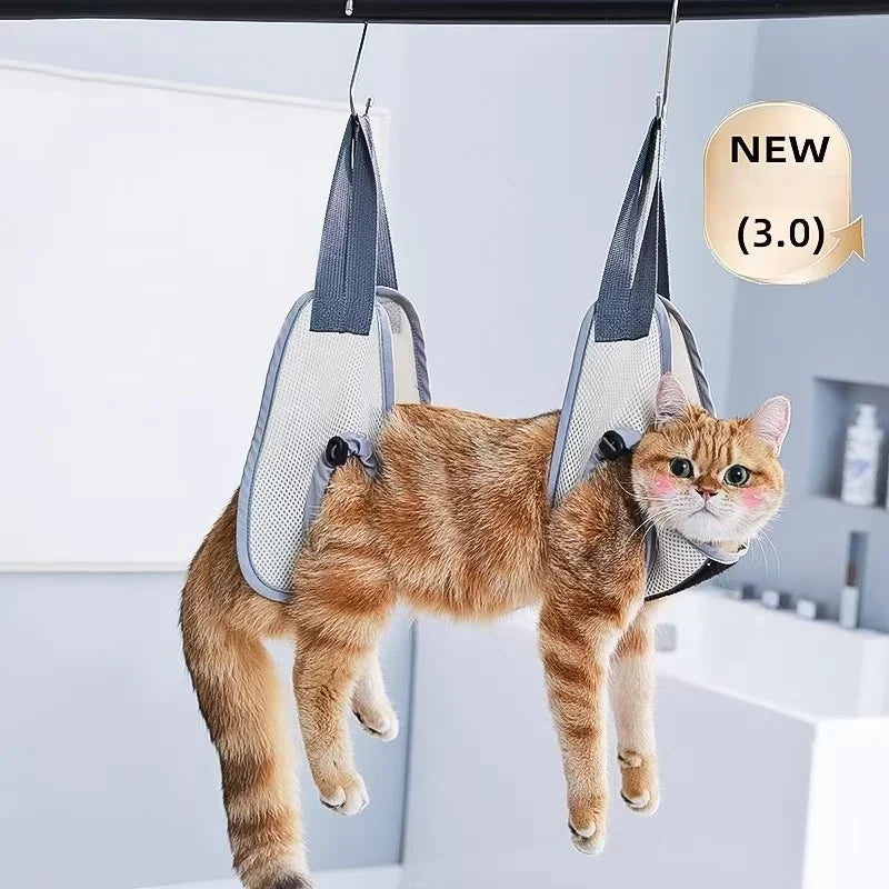 Adjustable Pet Grooming Hammock Helper Cat - MyPetDollar.com