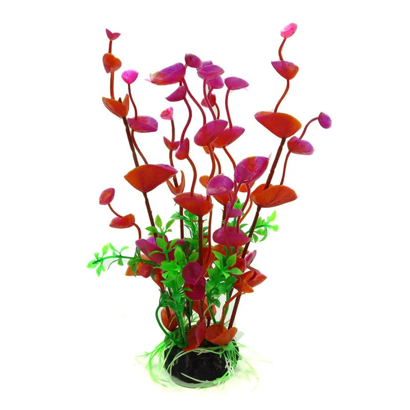 Artificial Plastic Water Plant Grass for Fish Tank – 3 Colors