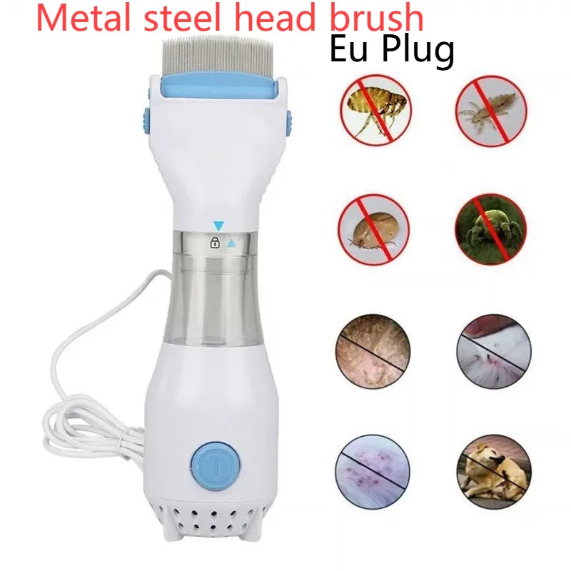 Cat & Dog Brush Electric Anti Lice Grooming Comb