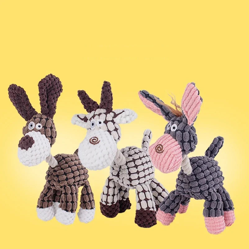 New popular cute animal shaped pet plush - MyPetDollar.com