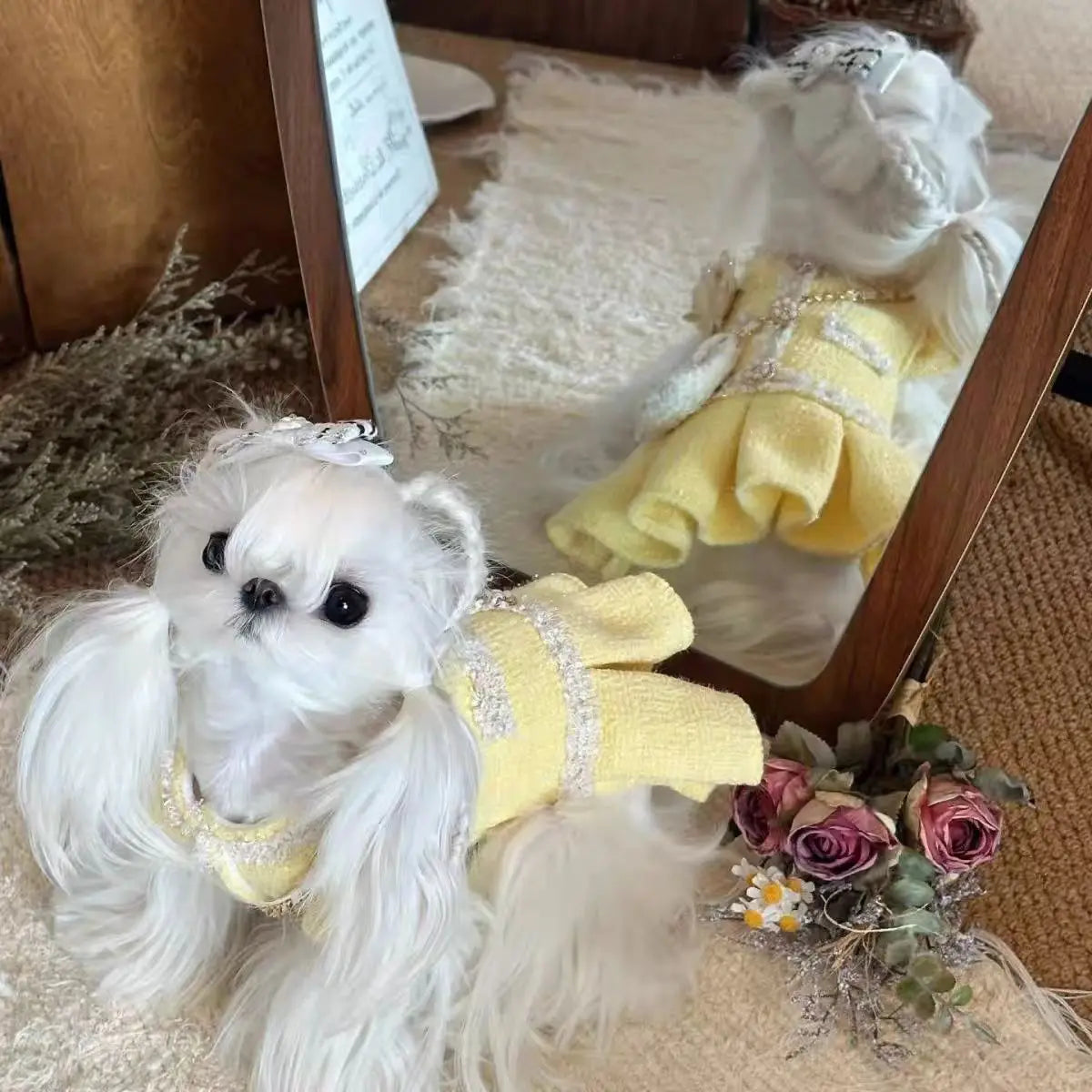 Autumn & Winter Pet Clothes Princess Style - MyPetDollar.com