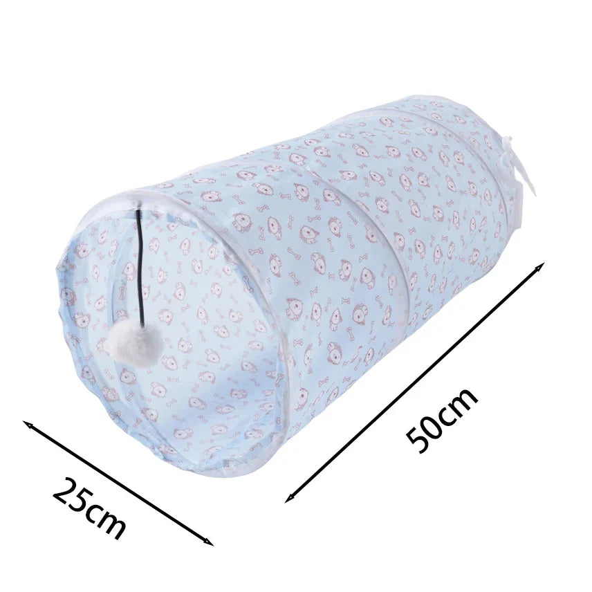 Cat Tunnel Foldable Cat Tunnel Pet Supplies - MyPetDollar.com