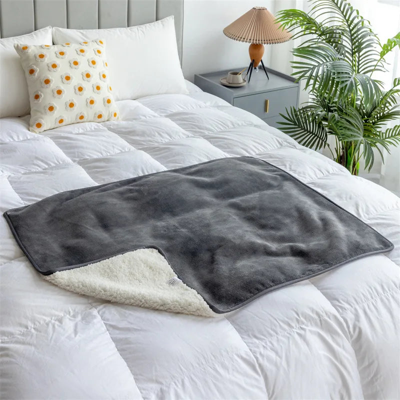 Lamb Cashmere Waterproof Blanket Soft - MyPetDollar.com