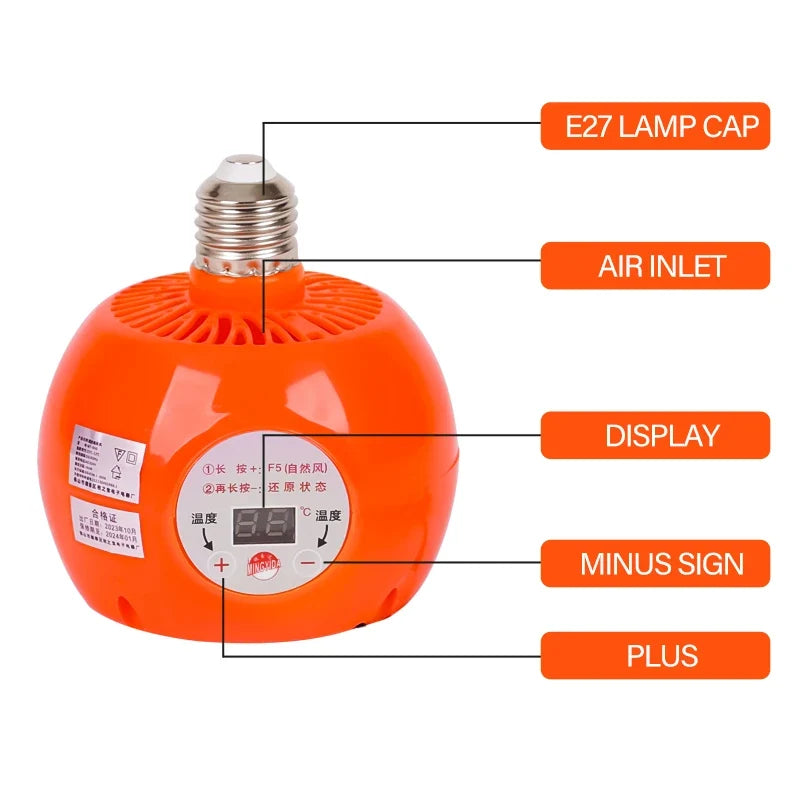 220V 150W Poultry Small Intelligent Heating - MyPetDollar.com