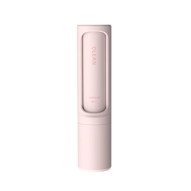 2-1 Reusable Pet Hair Remover Grooming Brush Lint Roller Self Cleaning, Portable