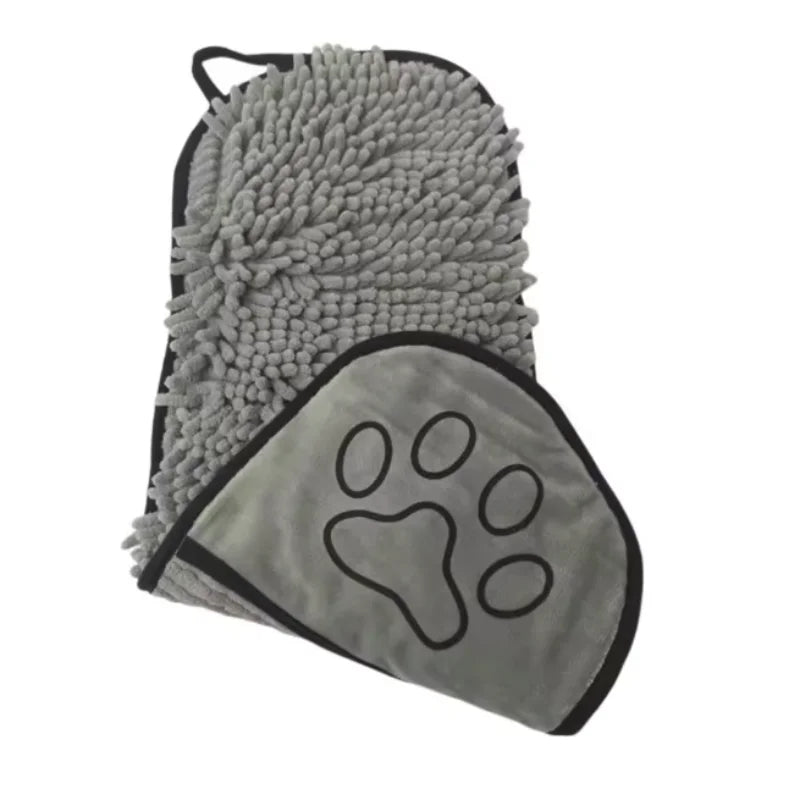 Large Absorbent Quick-drying Pet Bath Towel – 3 Colors