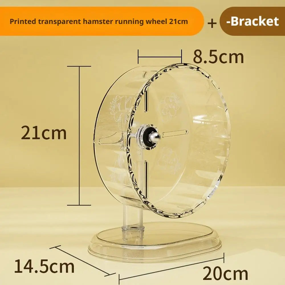 Pet Cage Hamster Sport Running Wheel Rat Small Rodent Toys – 3 Colors