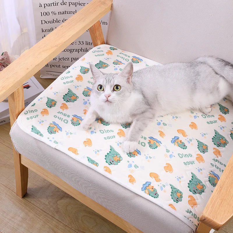 Pet Cooling Mat Ice Silk Latex Dog Cat - MyPetDollar.com