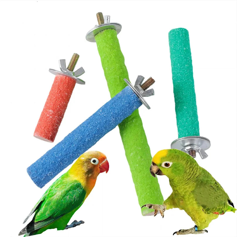 Pet Claw Grinding Stick Bird Cage Perch - MyPetDollar.com