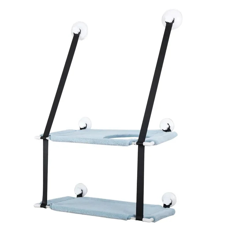 Premium Cat Hammock Wall Mounted Suction Cup - MyPetDollar.com