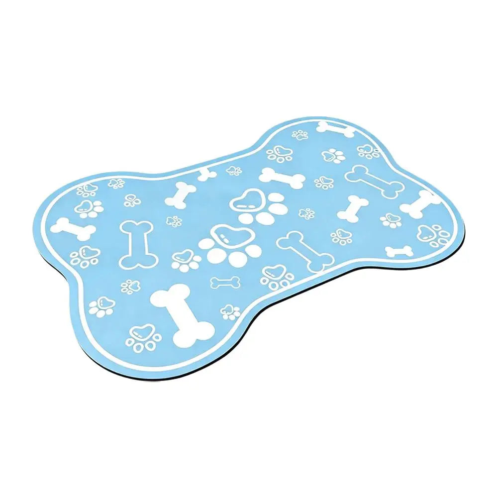 Non-Slip Diatomaceous Mud Absorbent Pet Placemat Waterproof Quick Dry