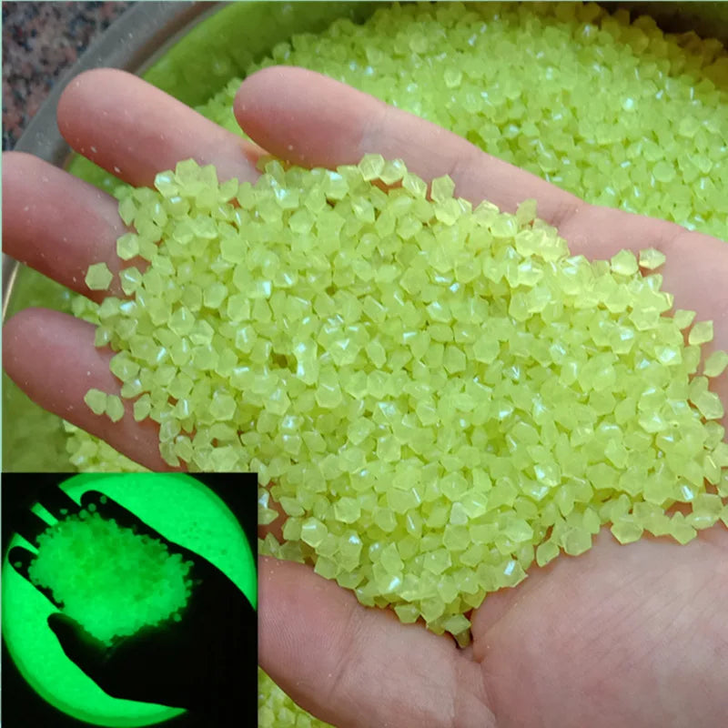 1000pcs Luminous Sand Glow In Dark Pebbles - MyPetDollar.com