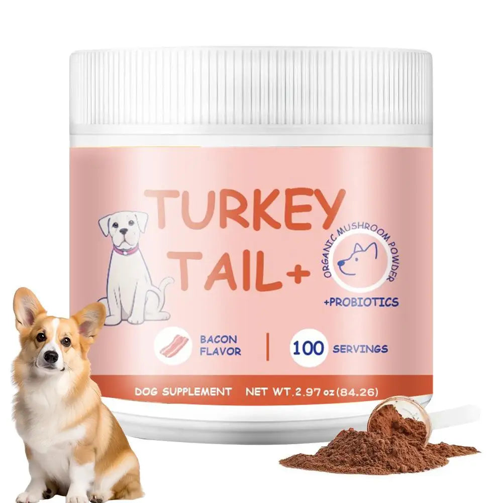 1 2 Bacon Taste Pet Mushroom Powder Natural High Grade