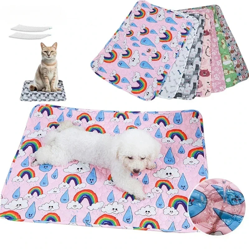 Pet Pee Pad Washable Pet Diaper Mat Reusable - MyPetDollar.com