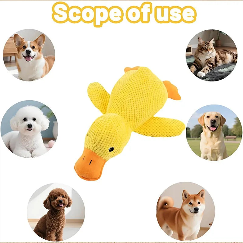 Calming Duck Toy for Dog,Soothing Plush Pet - MyPetDollar.com