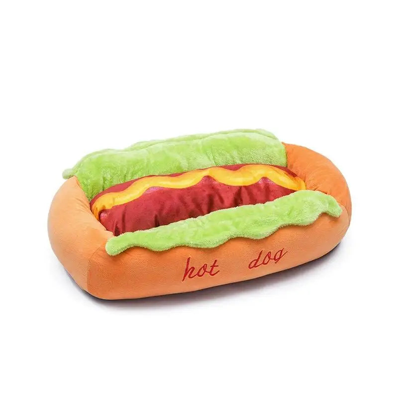 Washable Dog Watermelon Pet Bed Warm Soft Fiber Crate