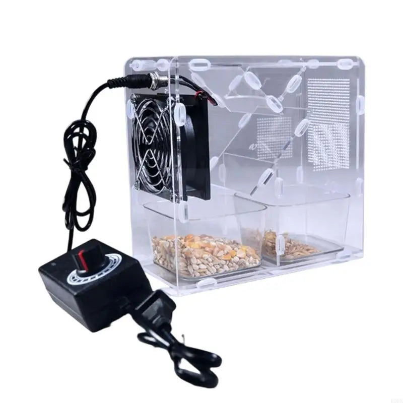 Bird Grains Blowing Ma Adjustable Speed Fan Seed Shelling – 2 Colors