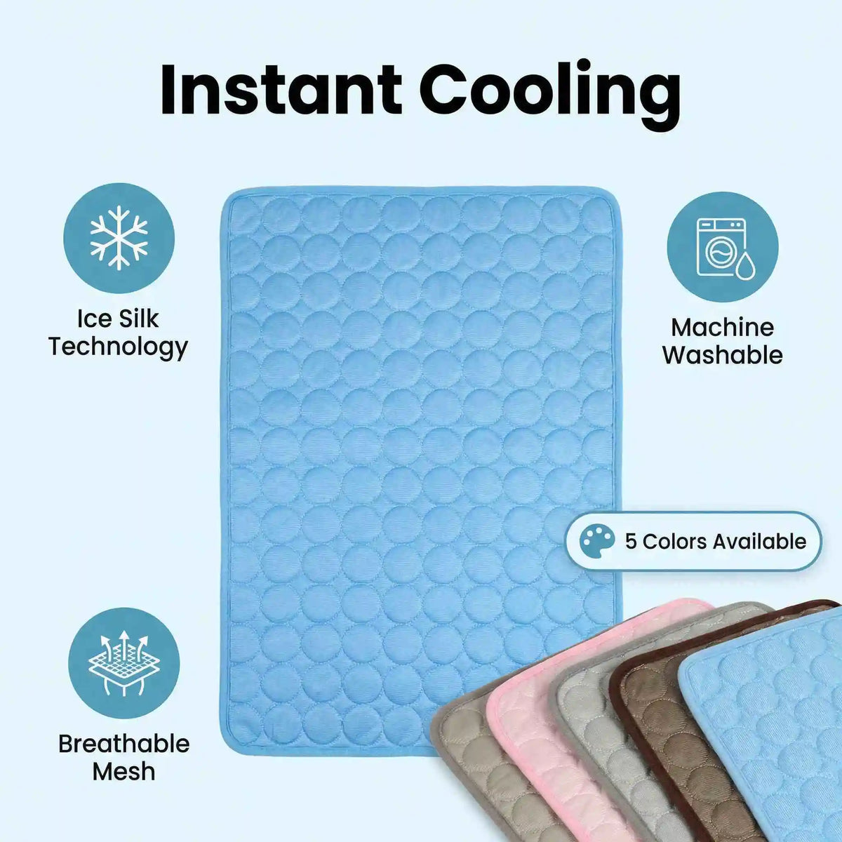 Dog Cooling Ice Bed Mat Pet Summer Bed Cat - MyPetDollar.com