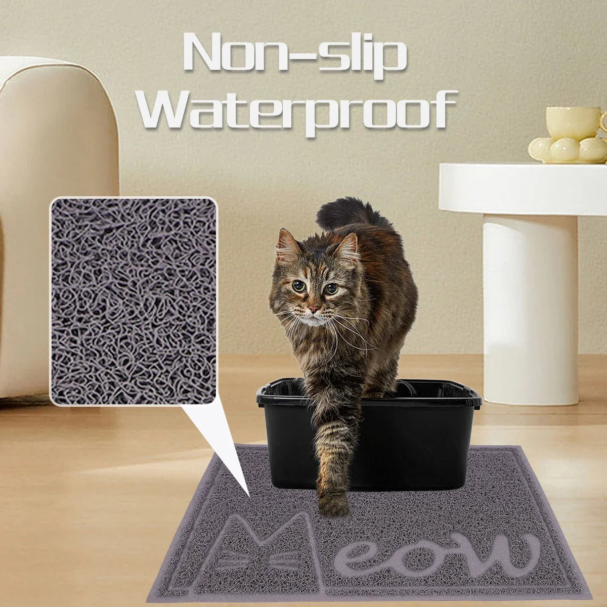 A pet mat cat litter mat cat foot rubbing - MyPetDollar.com