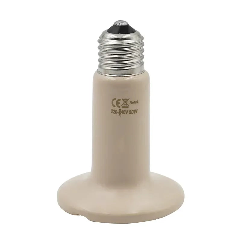 1Pcs Pet Heating Lamp Black Infrared Ceramic - MyPetDollar.com