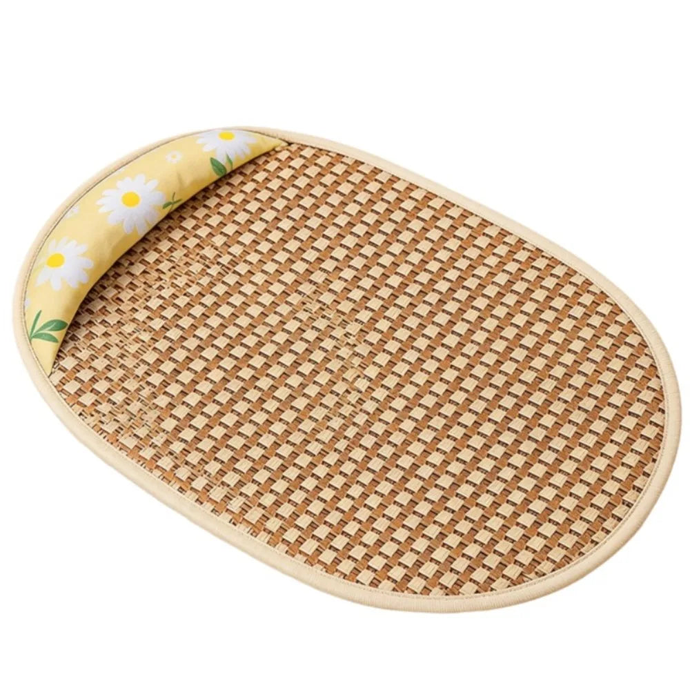 Dogs Nest Sunflower Print Pet Cooling Mat - MyPetDollar.com