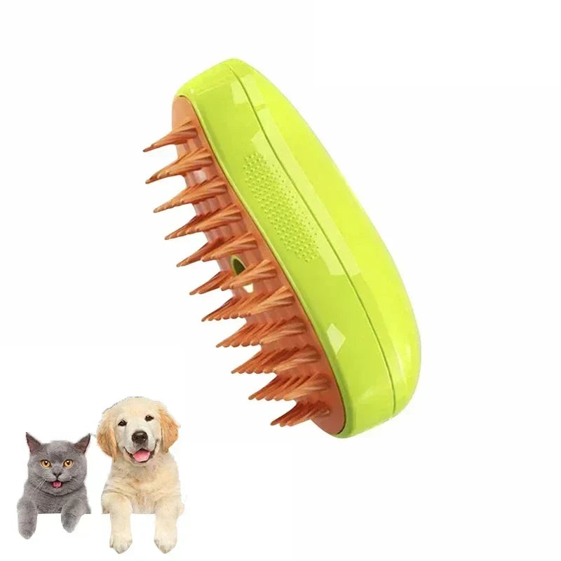 Dog & Cat Steamy Brush – Dog Supplies