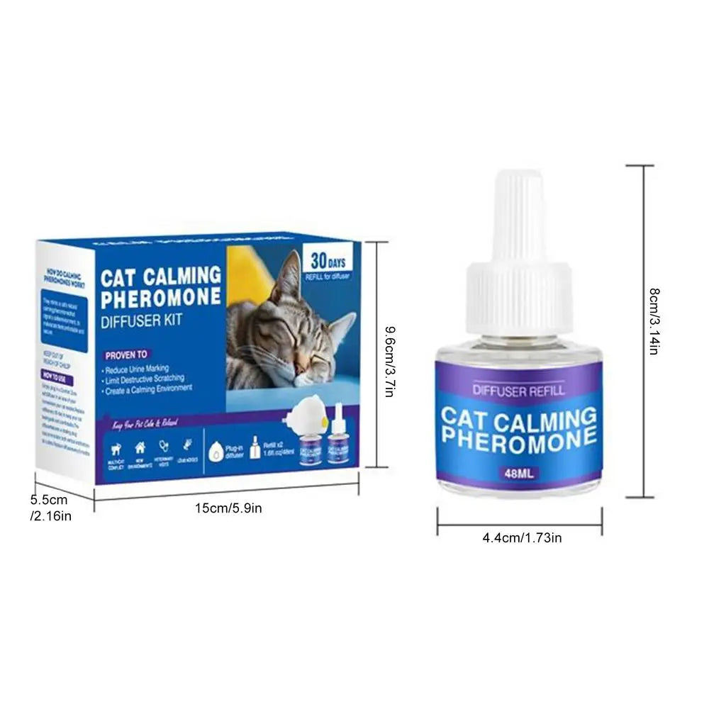 Cat Pheromones Calming Diffuser Refill - MyPetDollar.com