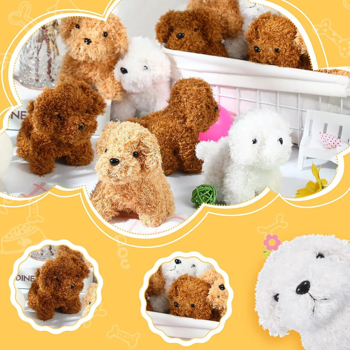 Mini Puppy Stuffed Animal Adopt a Puppy - MyPetDollar.com