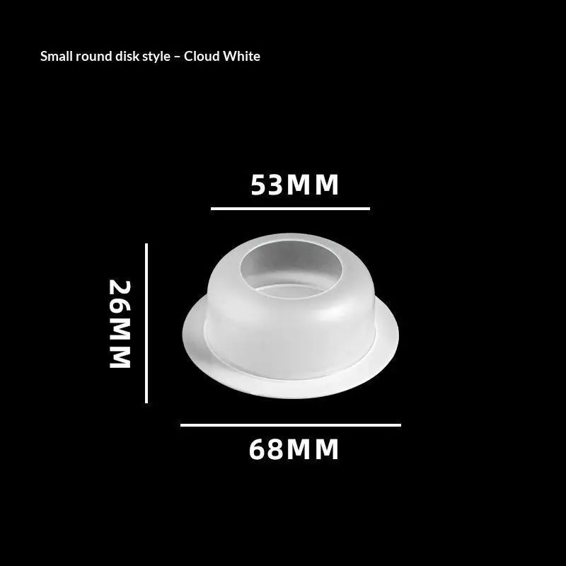 Cc ABS Reptile Feeding Dish Anti Escape Worm Food Bowl – 12 Colors