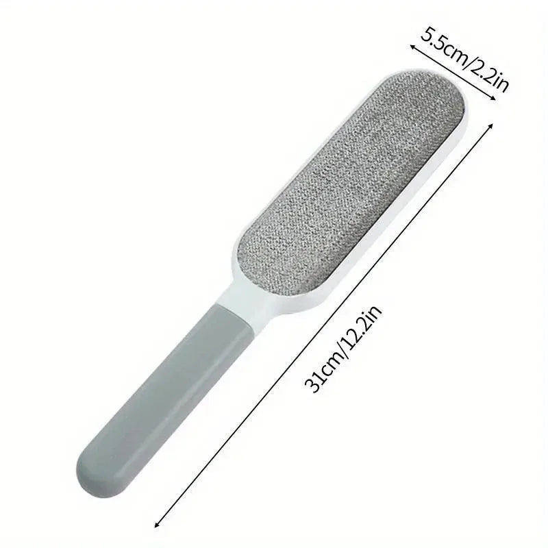 Double-sided Pet Hair Remover, Manual Electrostatic Sticky – Cat Supplies