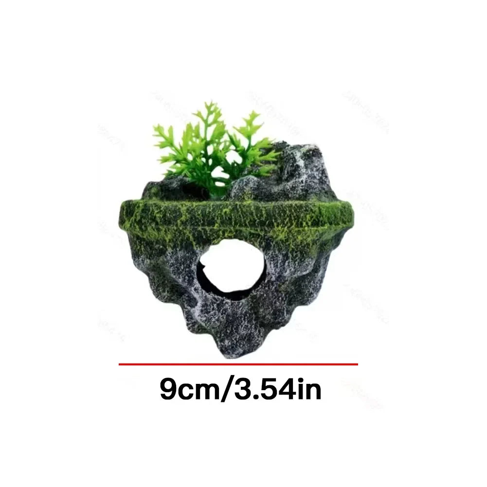 Mini Floating Island Ornament for Aquariums