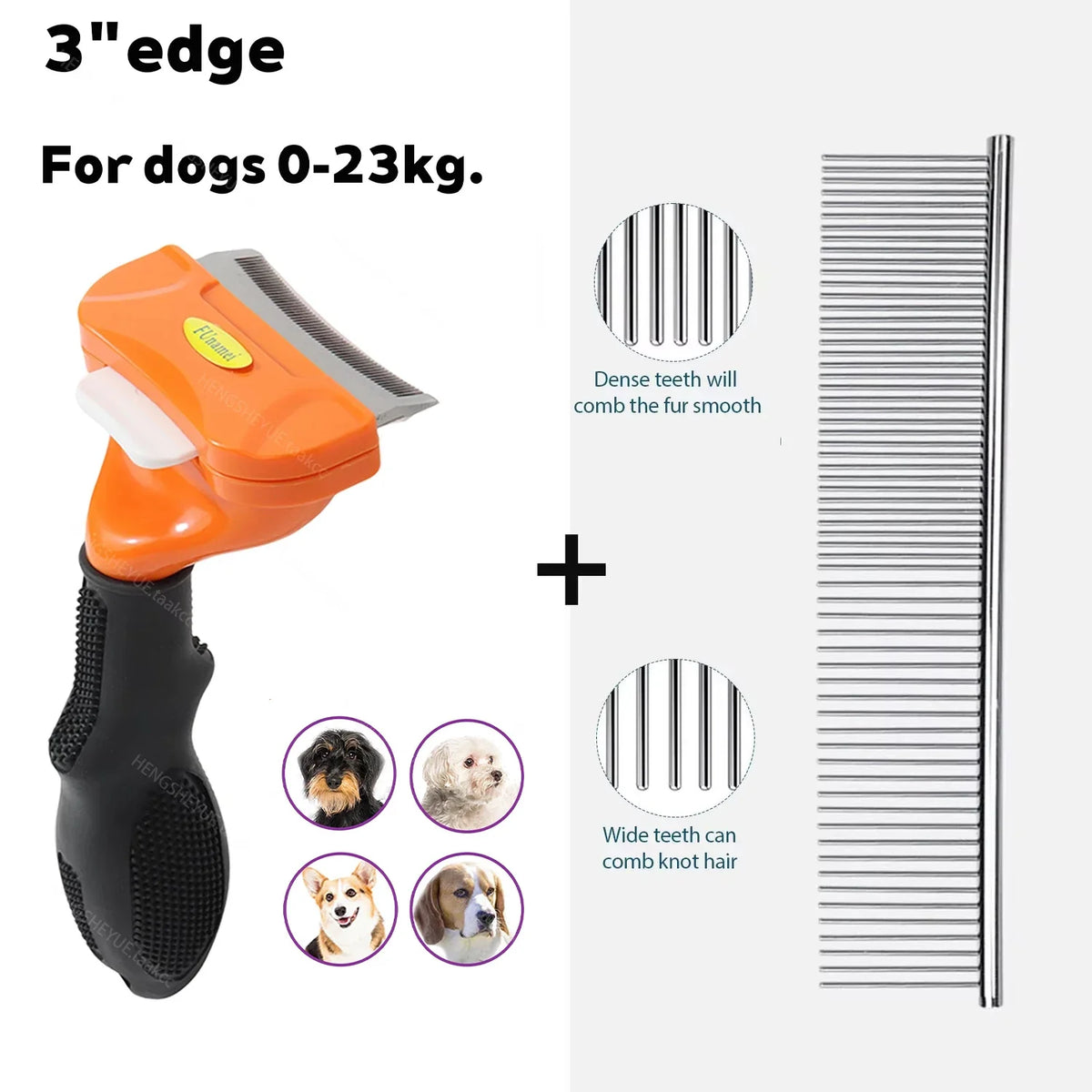 Cat Hair Removal Comb Cat Brush Pet Grooming - MyPetDollar.com